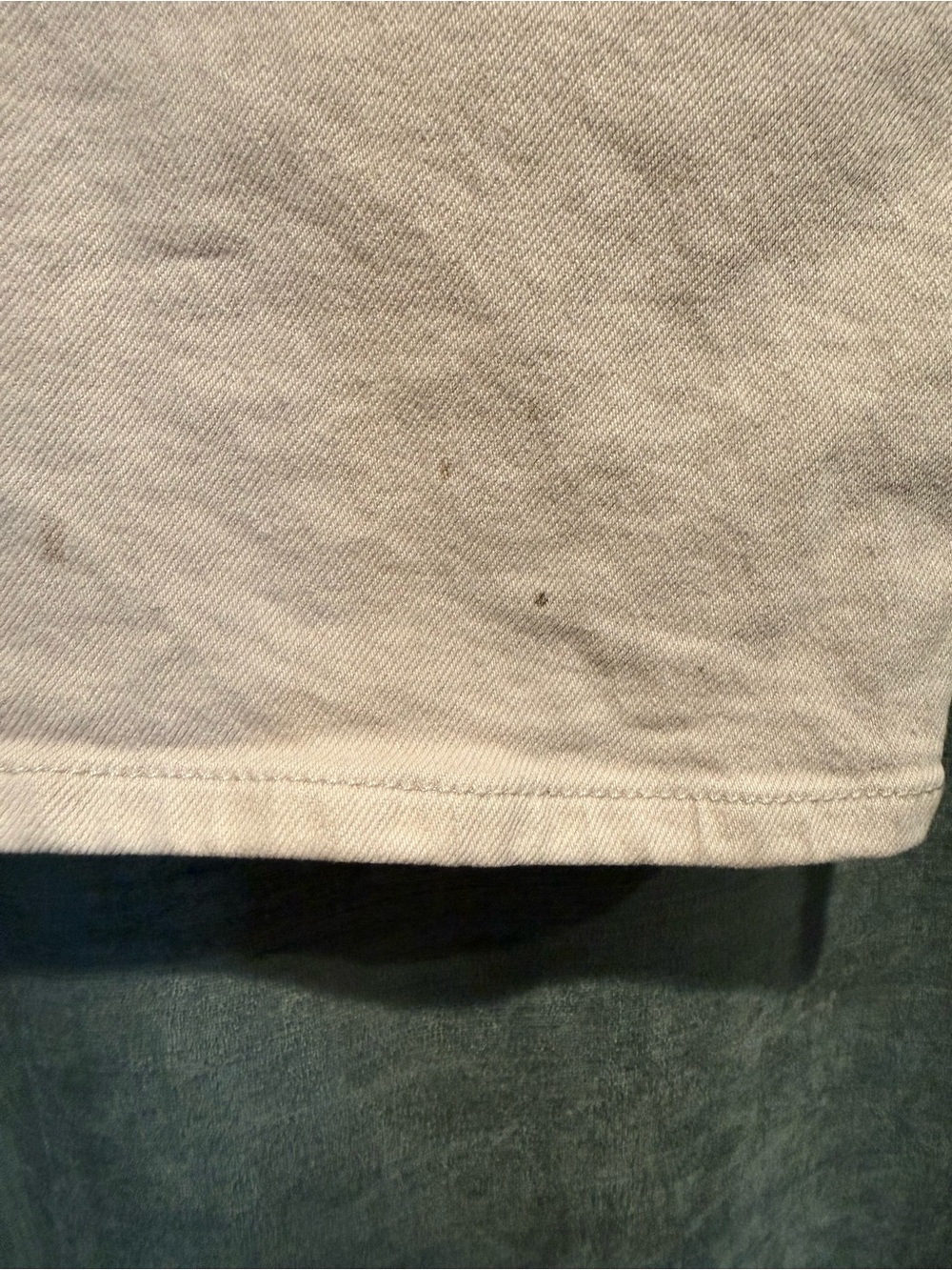 Universal Threads Sailor Wide Leg High-Rise Jeans in Cream - Picture 5 of 5
